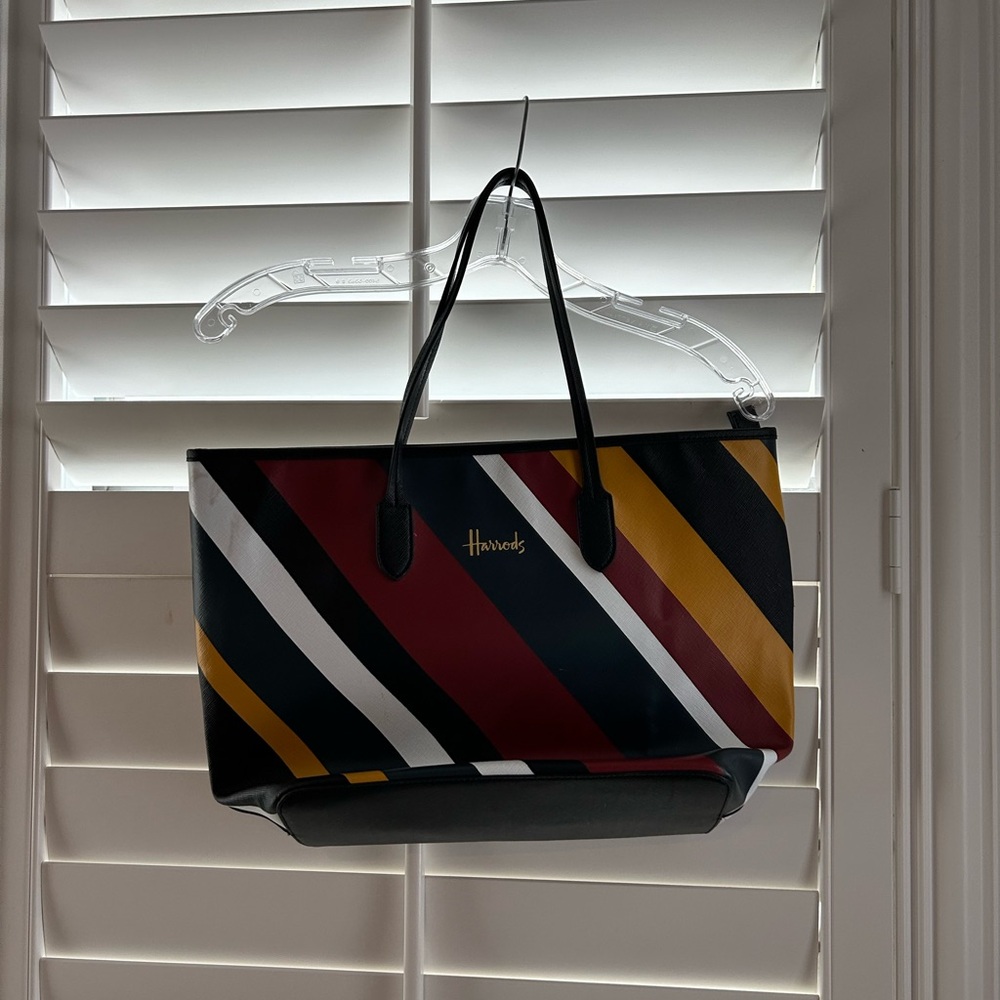 Harrod’s tote bag. Like new.